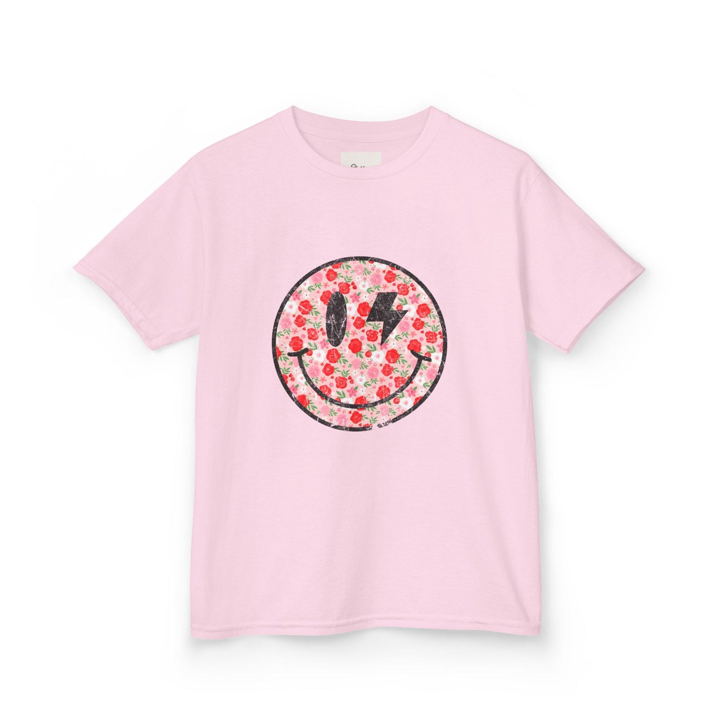 Floral Smiley Graphic Tee
