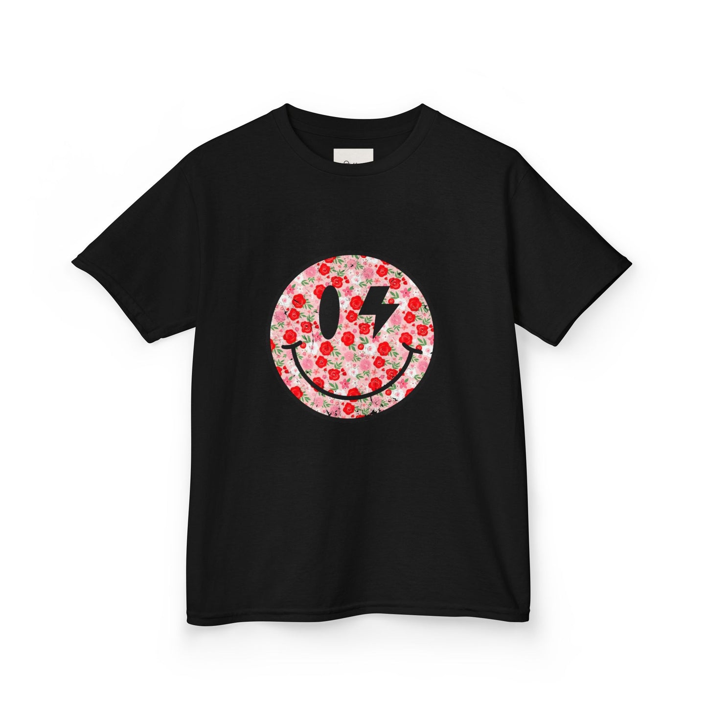 Floral Smiley Graphic Tee
