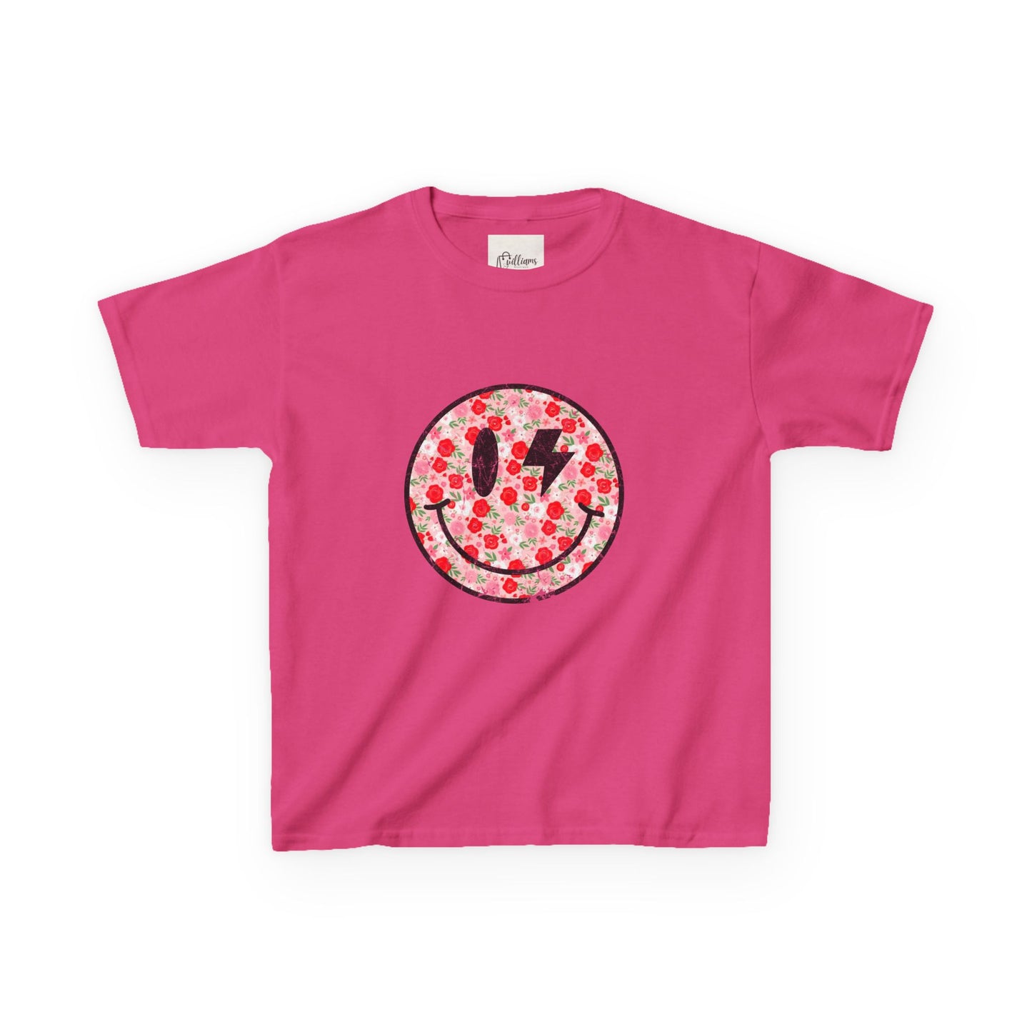 Floral Smiley Graphic Tee