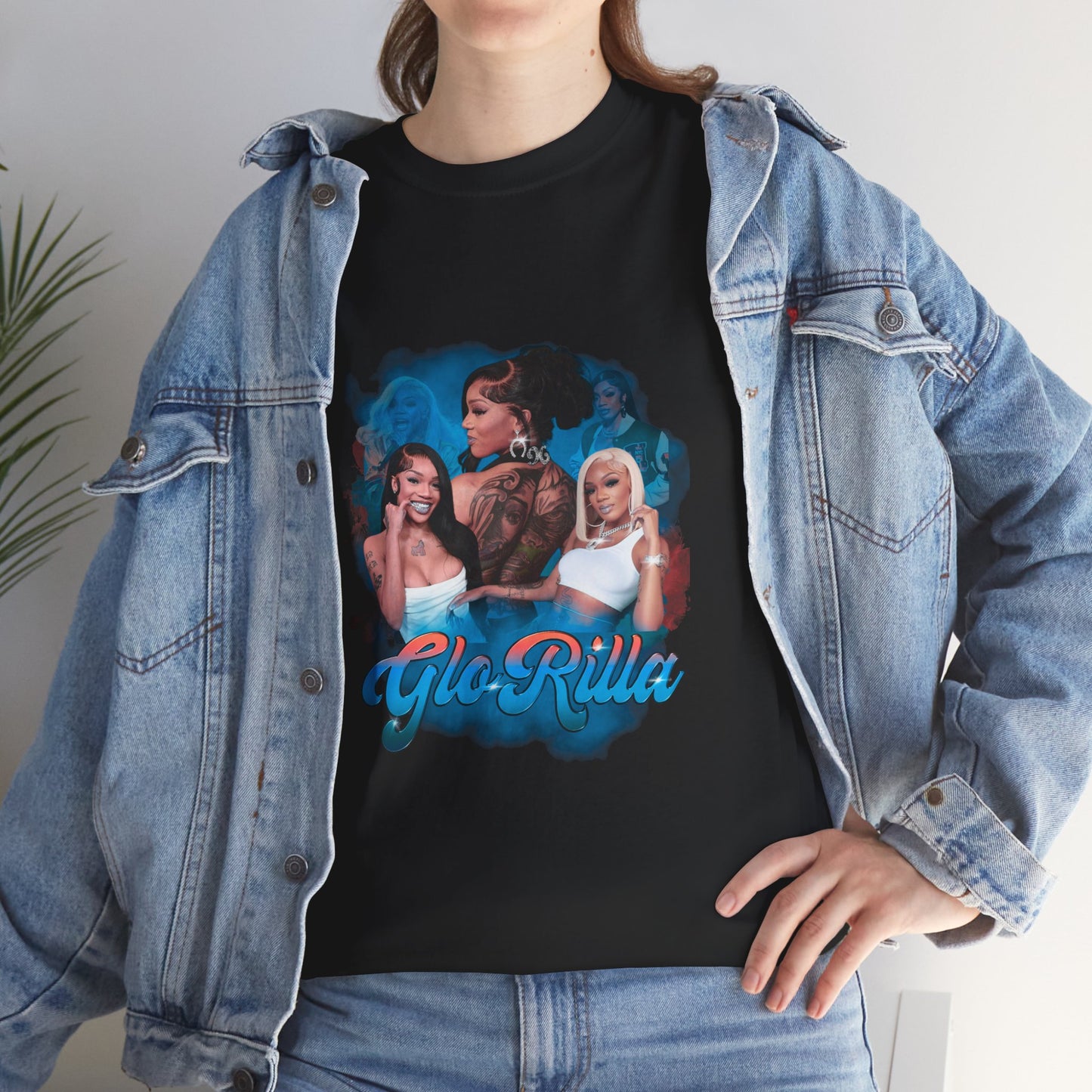 GloRilla Inspired Unisex Heavy Cotton Tee - Trendy Graphic T-Shirt for Everyday Style - Williams Boutique