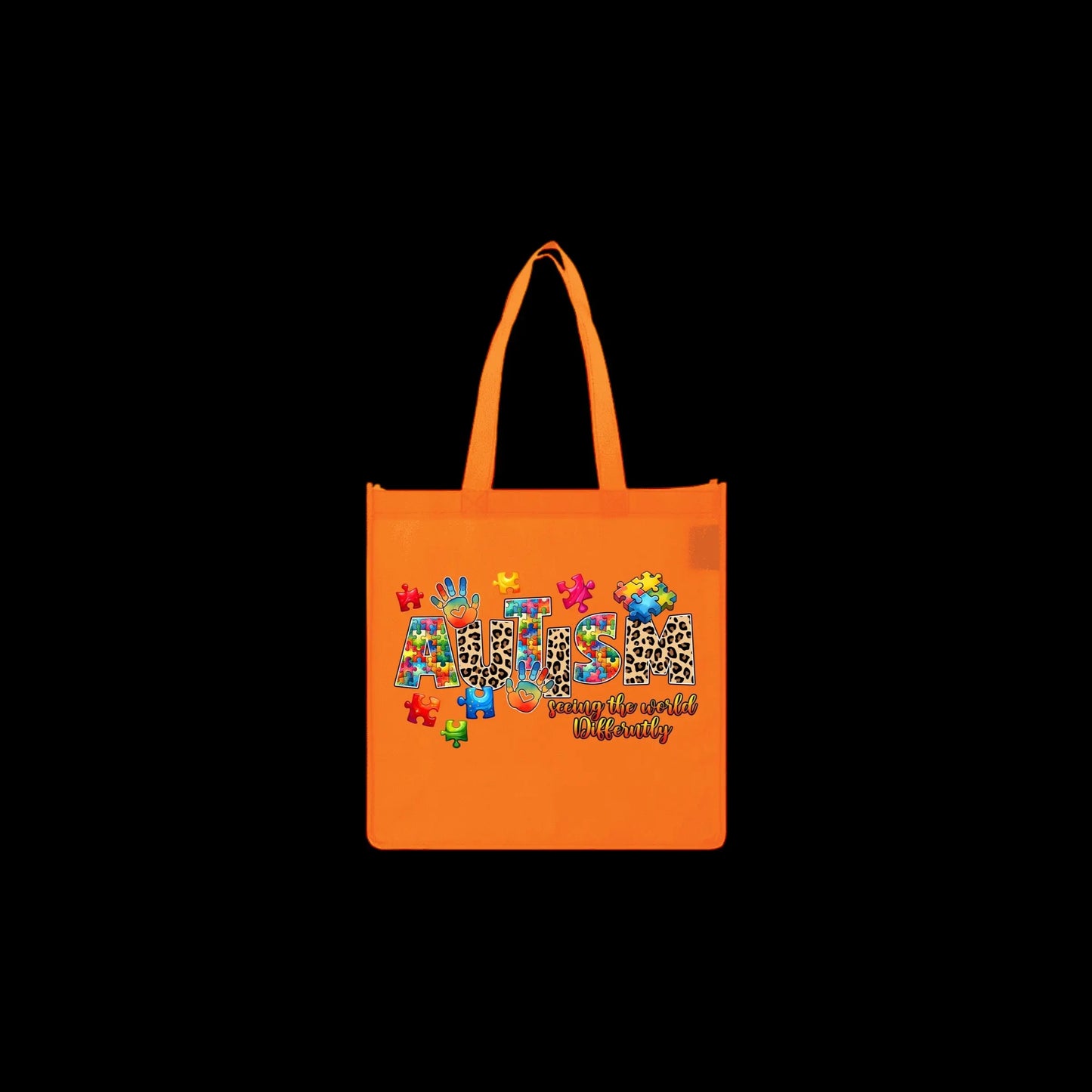 Custom Autism Inspired Tote Bag - Williams Boutique