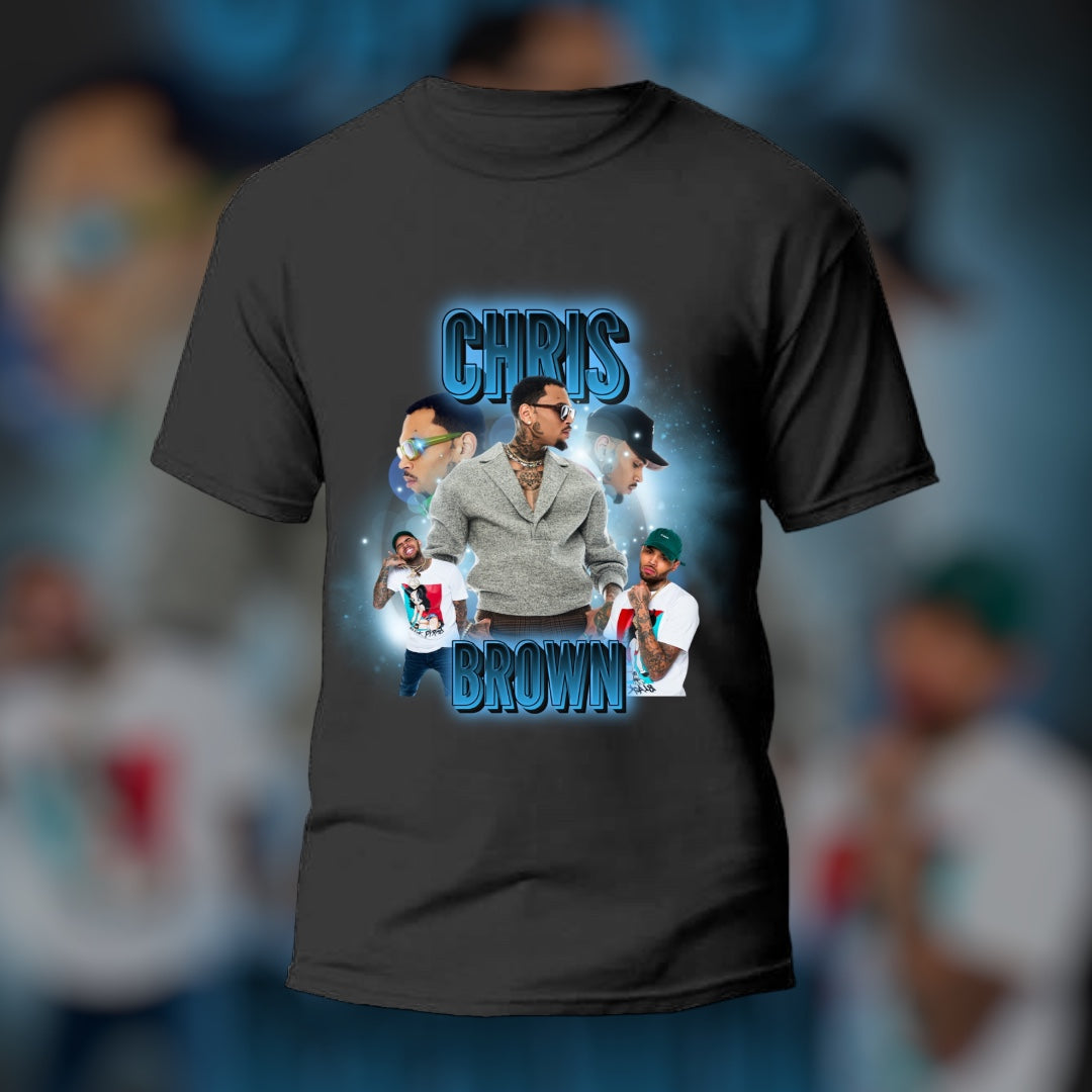 Chris Brown Graphic Tee - Williams Boutique