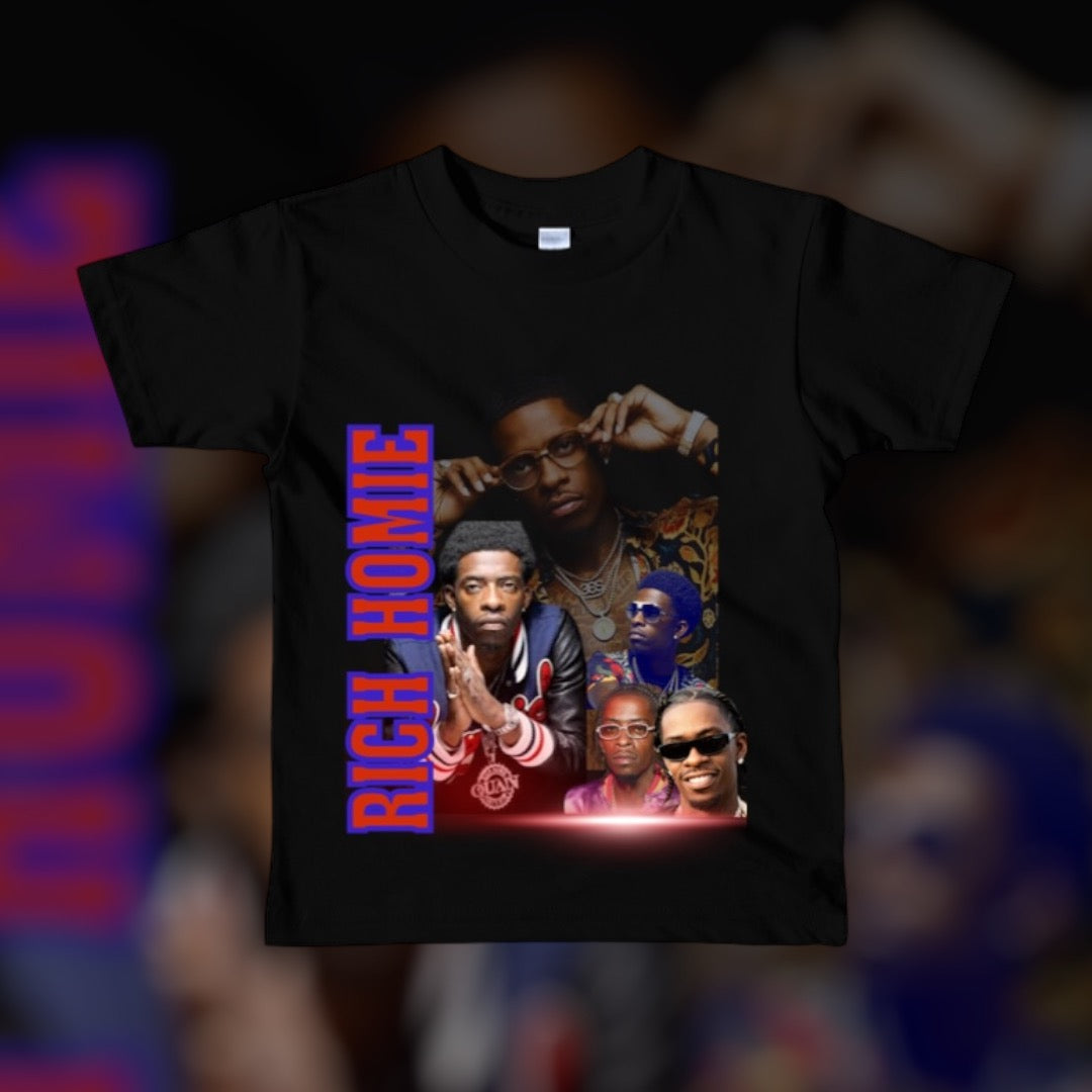 Rich Homie Quan Custom Tee - Williams Boutique