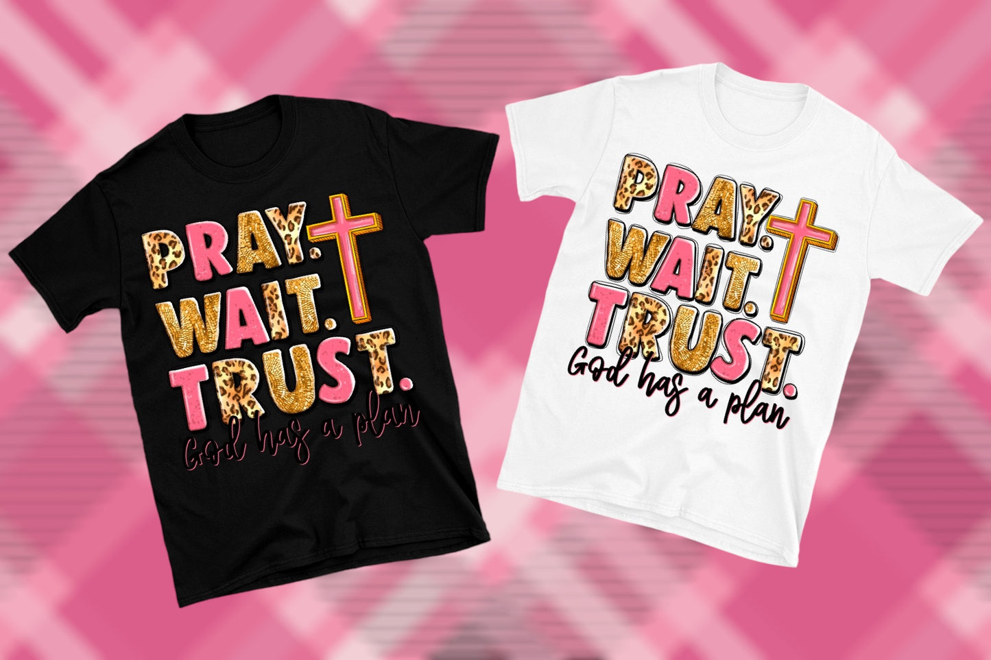 Pray Wait Trust Tee - Williams Boutique