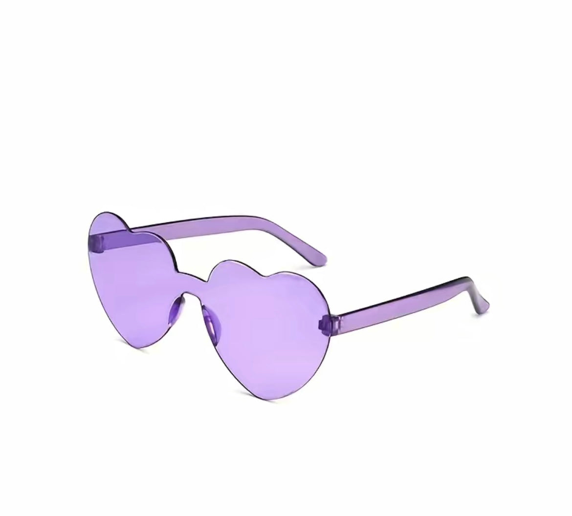 J'MARIE Heart-Shaped Sunglasses - Williams Boutique