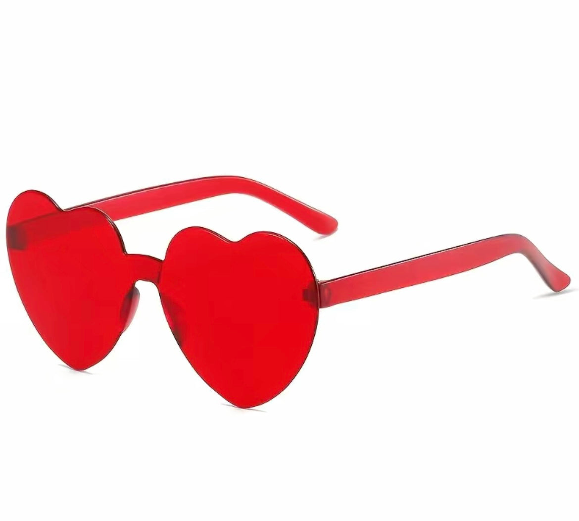 J'MARIE Heart-Shaped Sunglasses - Williams Boutique