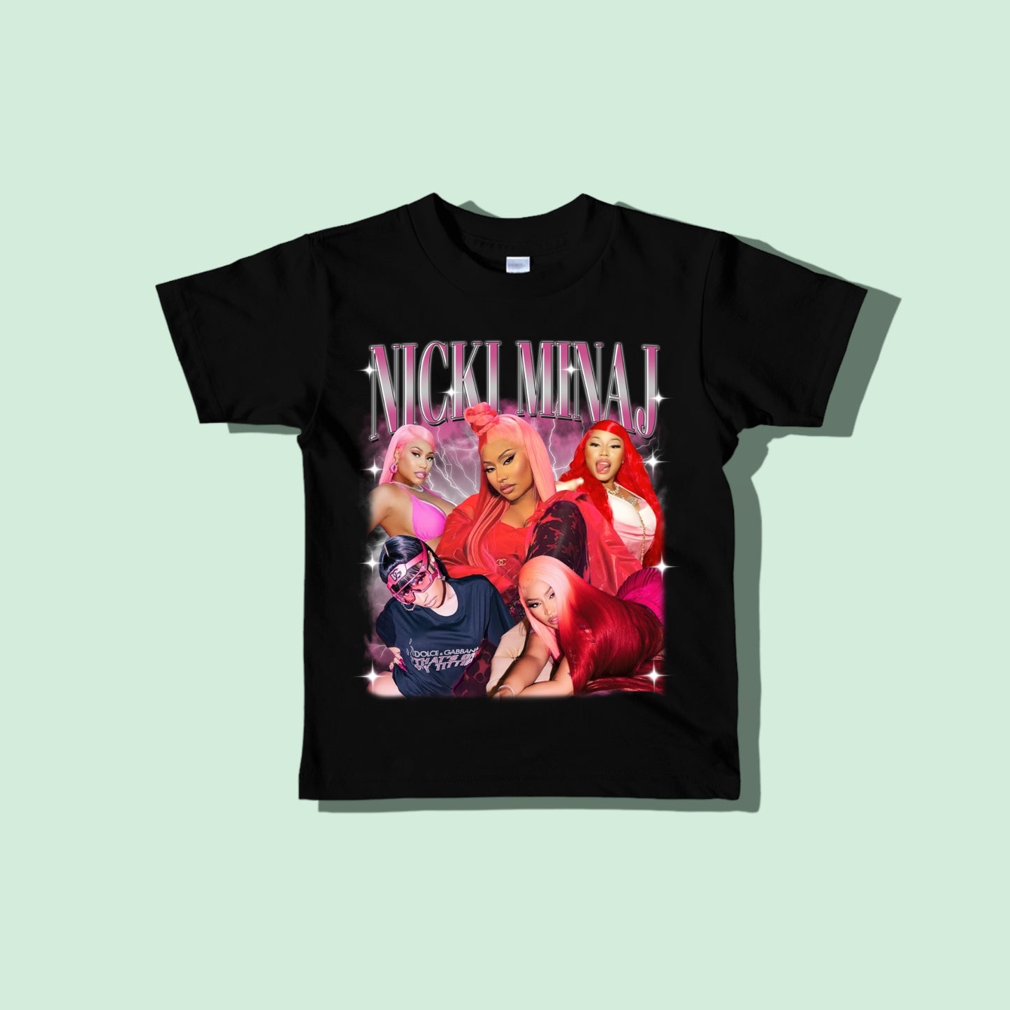 Nicki Minaj Custom Graphic Tee - Williams Boutique