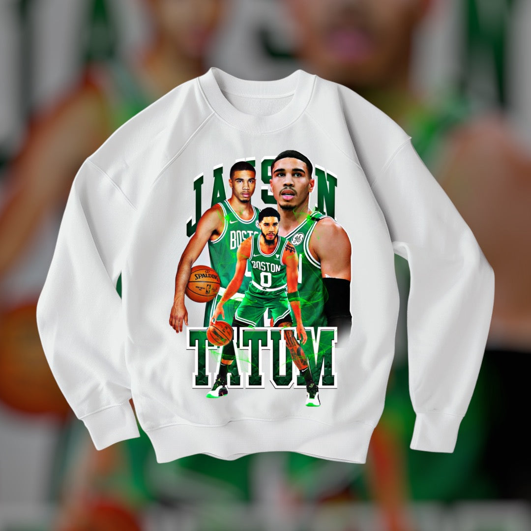 Custom Jason Tatum Sweatshirt - Williams Boutique