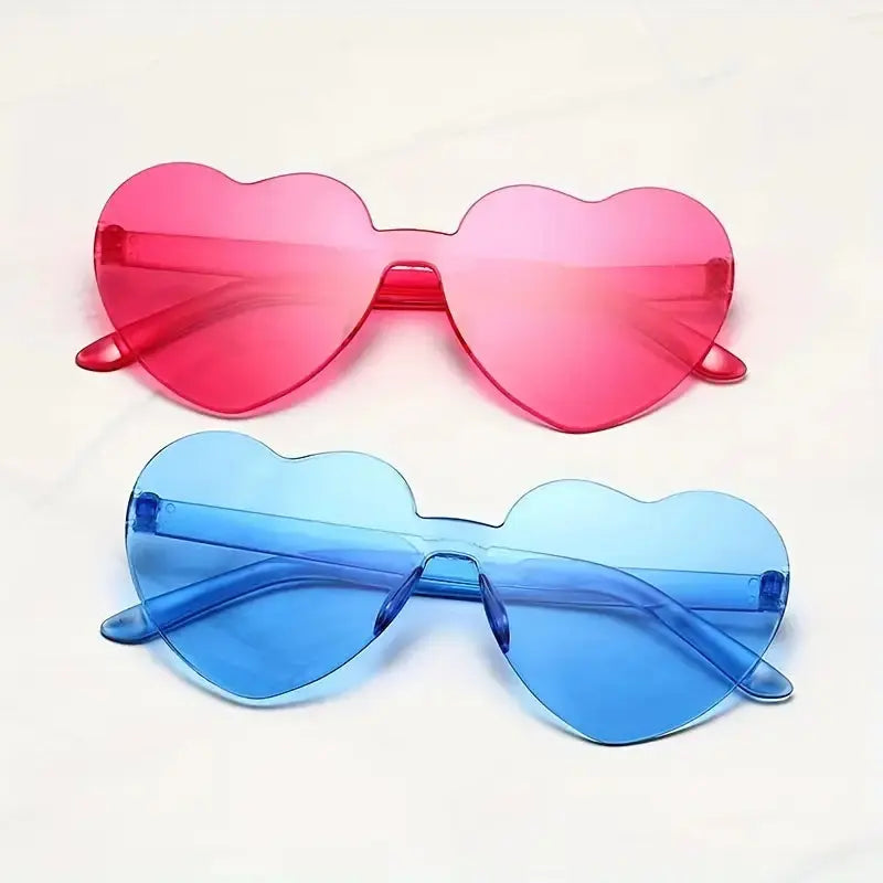 J'MARIE Heart-Shaped Sunglasses - Williams Boutique