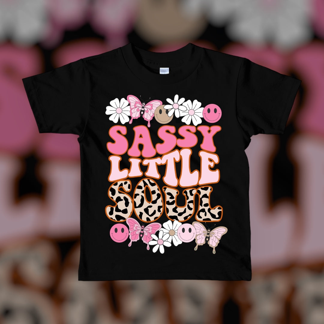 Little Girls "Sassy Little Soul” Tee