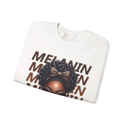 Melanin Inspired Unisex Heavy Blend™ Crewneck Sweatshirt