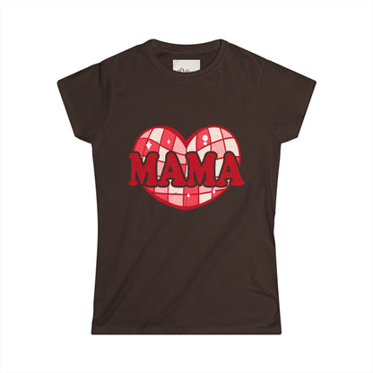 Women's Mama Retro Softstyle Tee