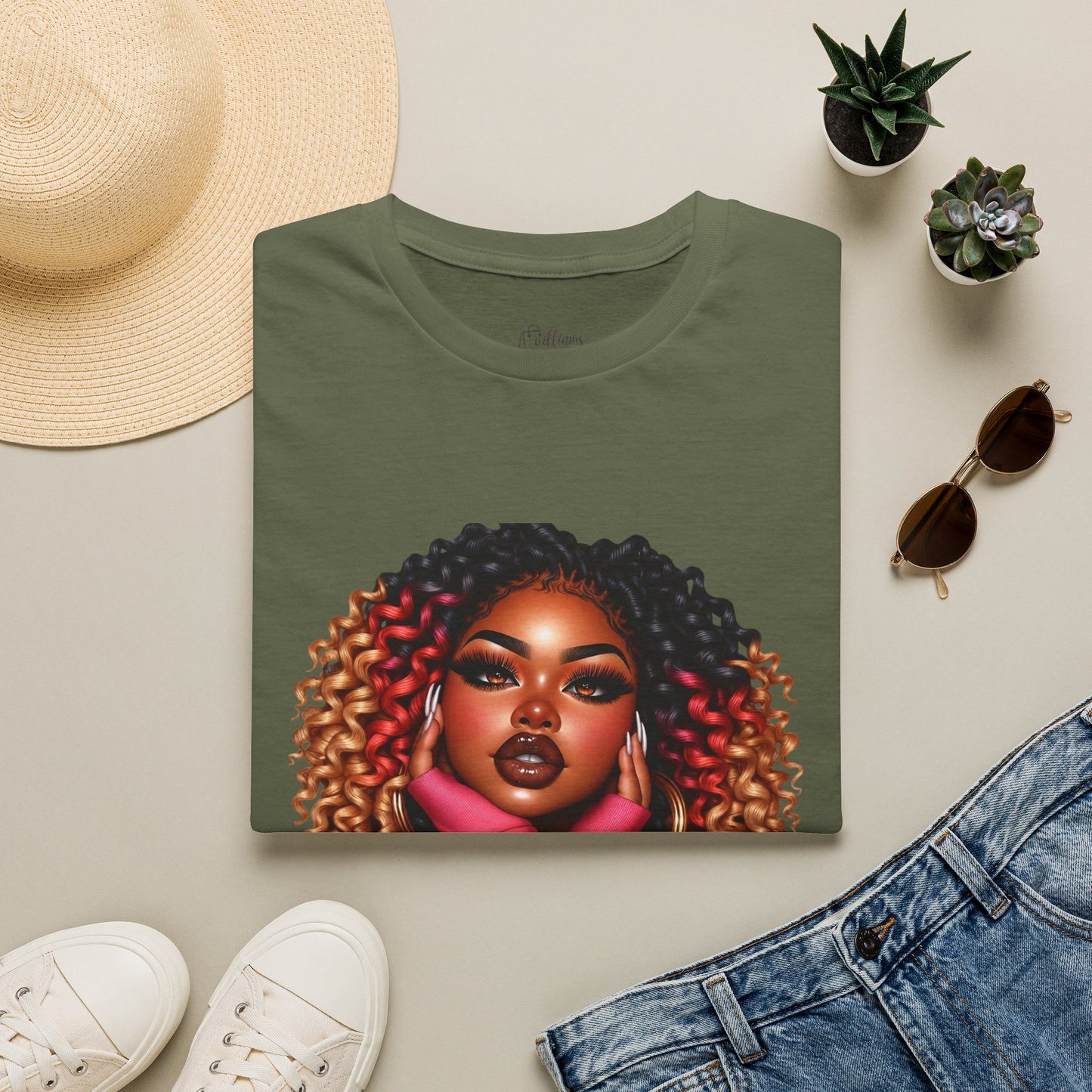 God's Girl Graphic T-Shirt — Afrocentric Faith Tee