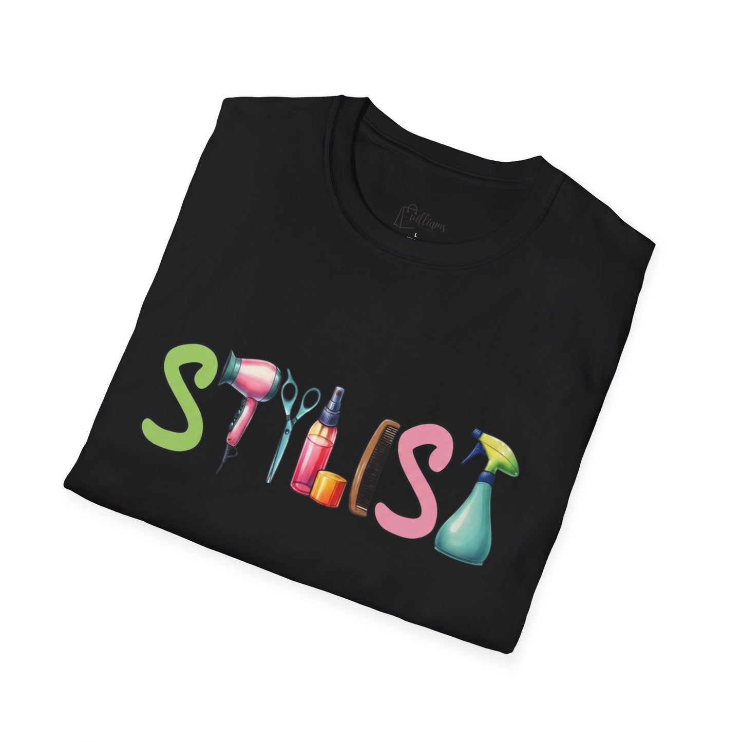 Stylist Tools Graphic T-Shirt — Salon Hairdresser Tee