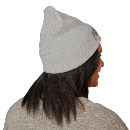 Praying Mama Embroidered Cuffed Beanie