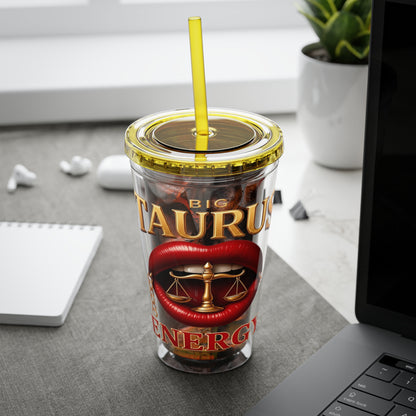 Tumbler — Big Taurus Energy Straw Cup