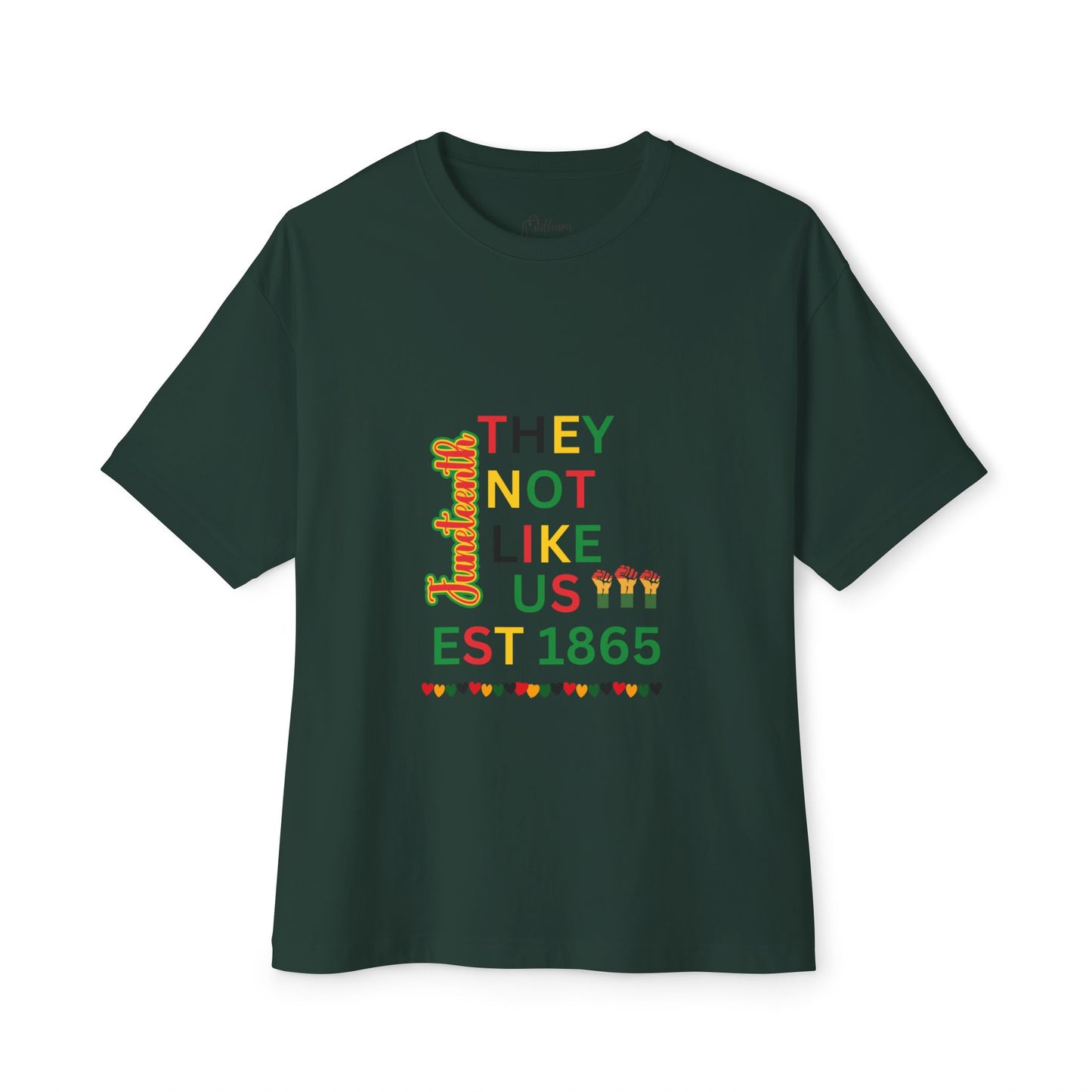 They Not Like Us Est. 1865 T-Shirt — Vintage Civil Rights Tribute Tee