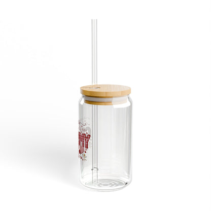 16oz Valentine Sipper Glass – “My Favorite Valentine Calls Me Grammy”