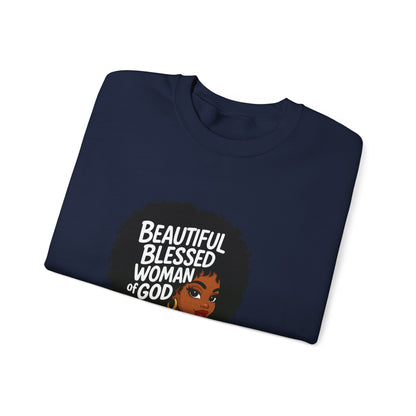 Beautiful Blessed Woman of God Sweatshirt