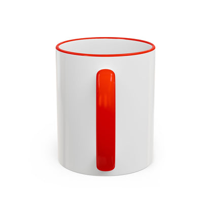 High Maintenance Lipstick Accent Rim Mug