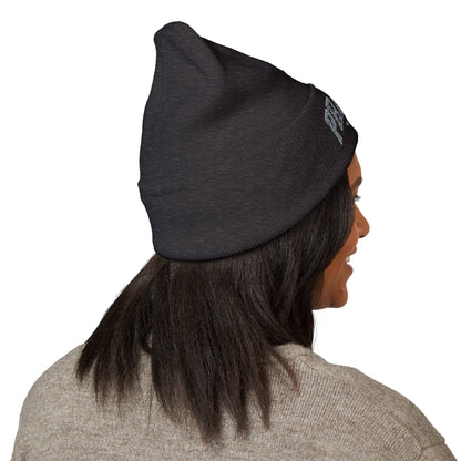 Praying Mama Embroidered Cuffed Beanie
