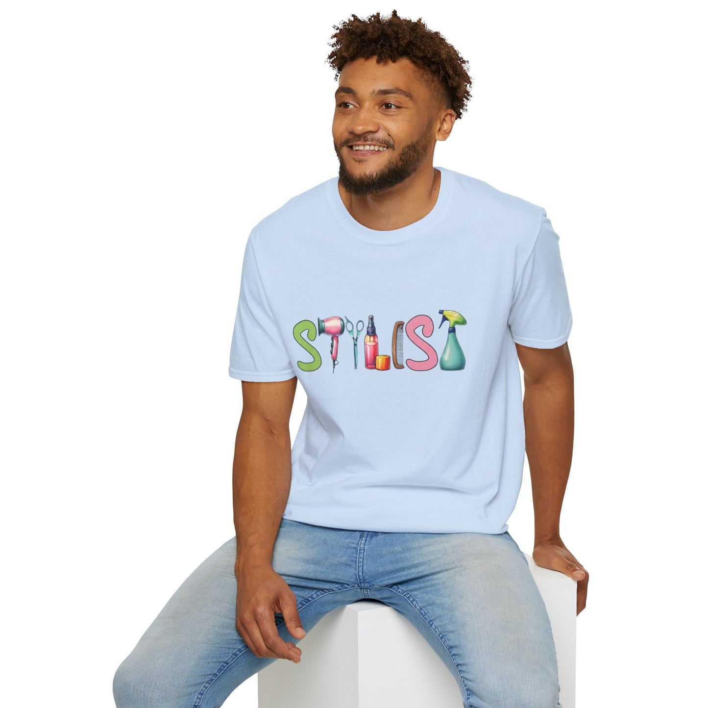 Stylist Tools Graphic T-Shirt — Salon Hairdresser Tee