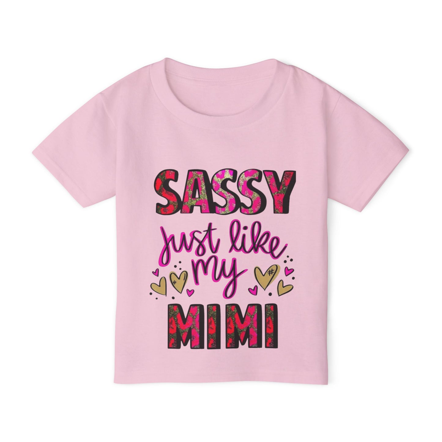 Toddler T-Shirt — “Sassy Just Like My Mimi” Tee