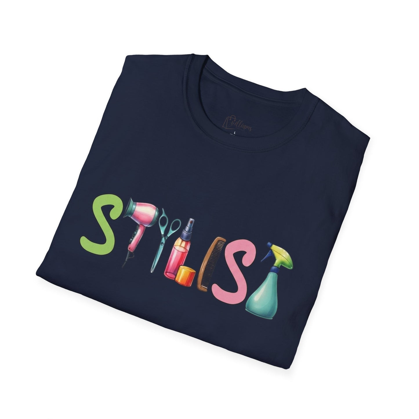 Stylist Tools Graphic T-Shirt — Salon Hairdresser Tee