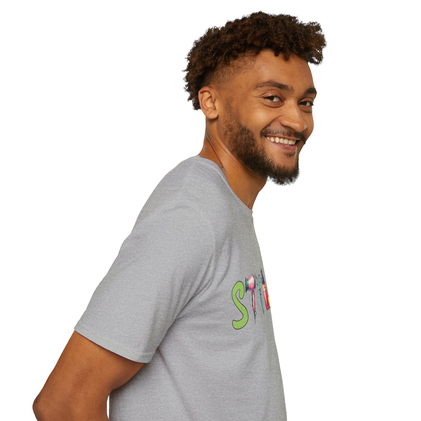 Stylist Tools Graphic T-Shirt — Salon Hairdresser Tee