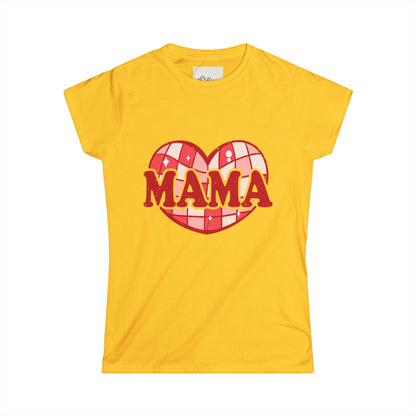 Women's Mama Retro Softstyle Tee