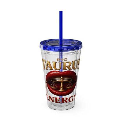 Tumbler — Big Taurus Energy Straw Cup