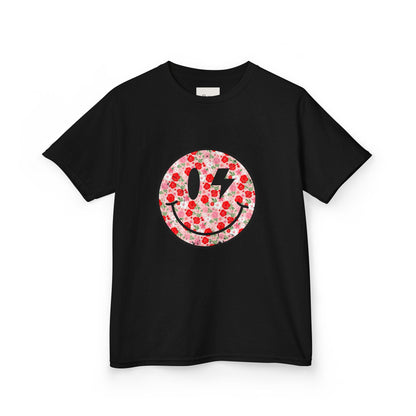 Floral Smiley Graphic Tee