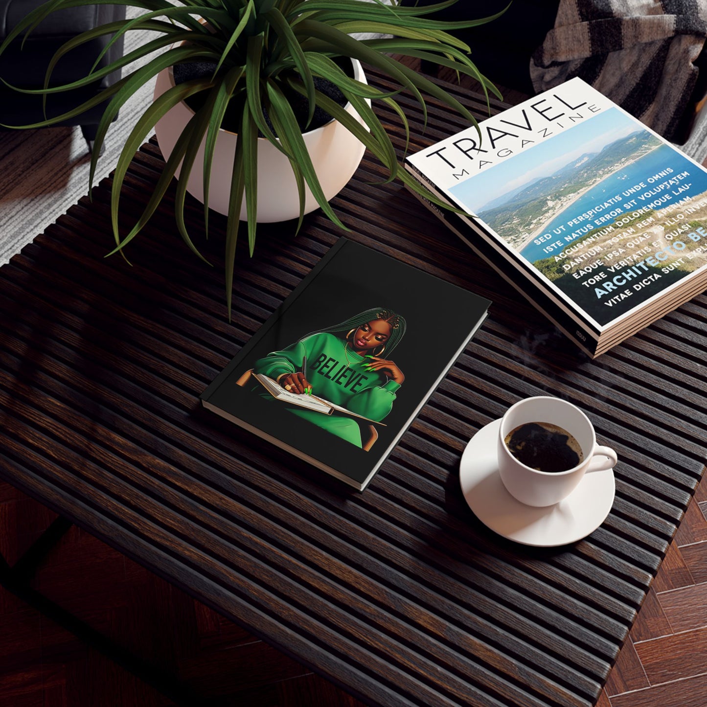 Believe Journal — Inspirational Hardback Notebook for Women