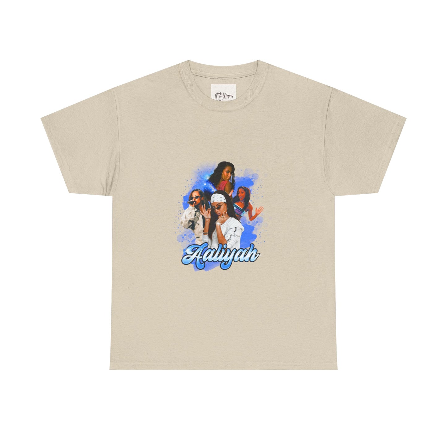 Aaliyah Inspired Unisex Heavy Cotton Tee - Vibrant Graphic Tee for Casual Style