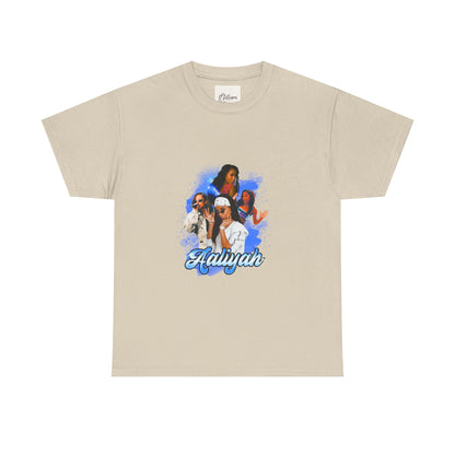 Aaliyah Inspired Unisex Heavy Cotton Tee - Vibrant Graphic Tee for Casual Style