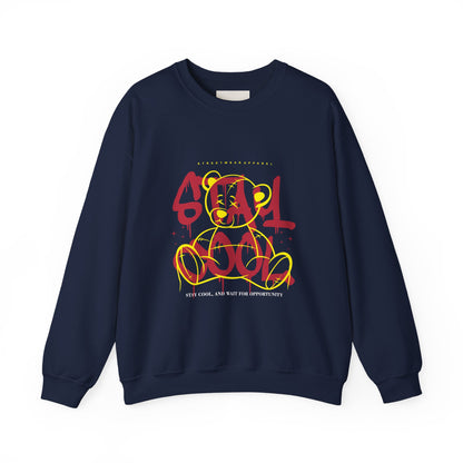Stay Cool Crewneck Sweatshirt — Graffiti Style "Stay Cool" Graphic