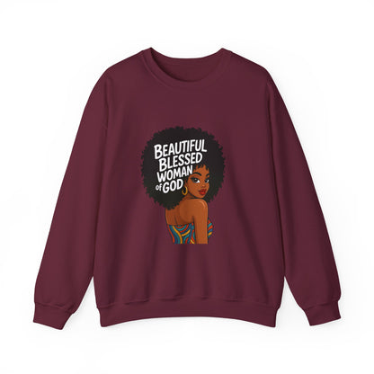 Beautiful Blessed Woman of God Sweatshirt
