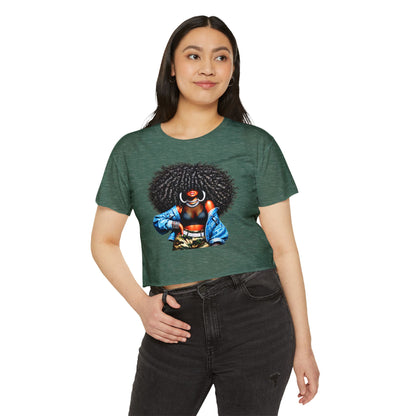 Afro Beat Festival Crop Top Tee