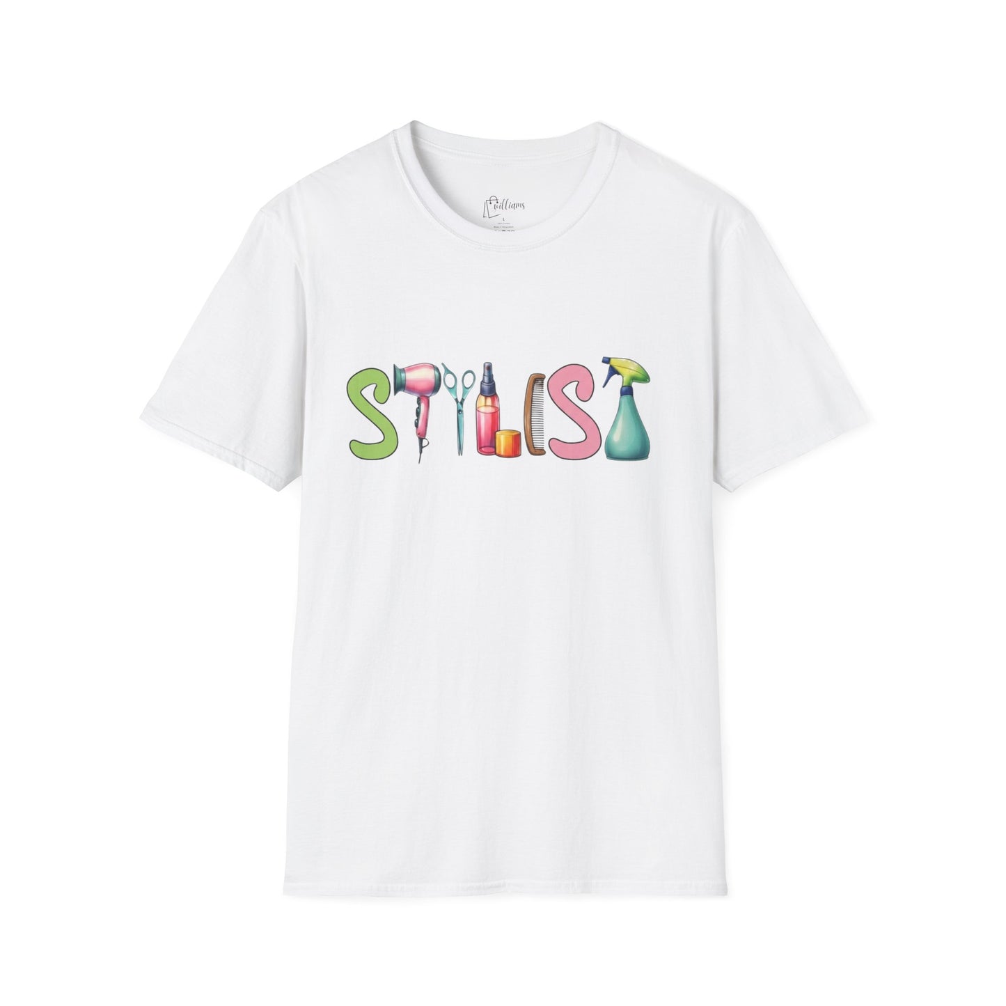 Stylist Tools Graphic T-Shirt — Salon Hairdresser Tee