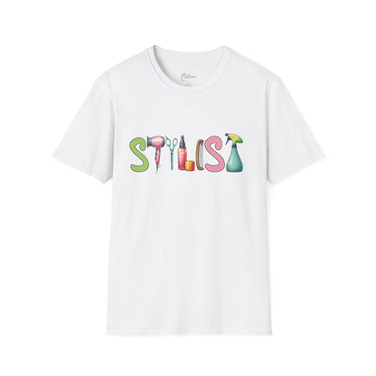 Stylist Tools Graphic T-Shirt — Salon Hairdresser Tee