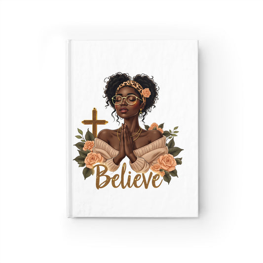 Believe Inspired Custom Journal - Ruled Line