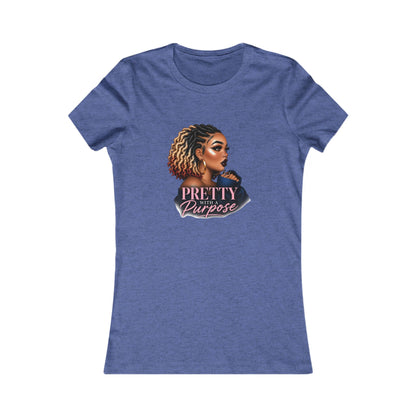 Pretty With Purpose Tee — Women's Empowerment Graphic Shirt