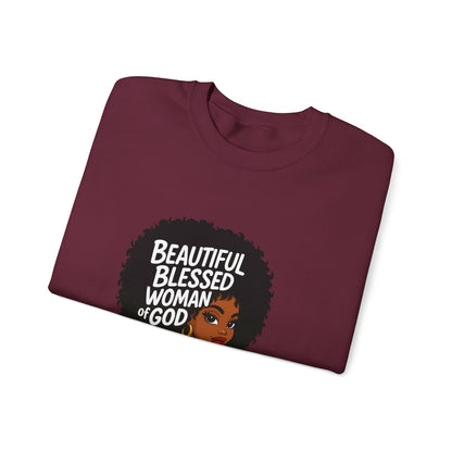 Beautiful Blessed Woman of God Sweatshirt