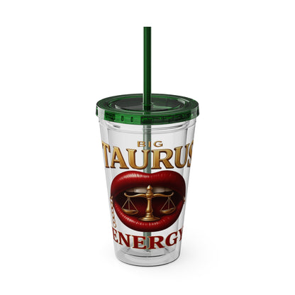 Tumbler — Big Taurus Energy Straw Cup