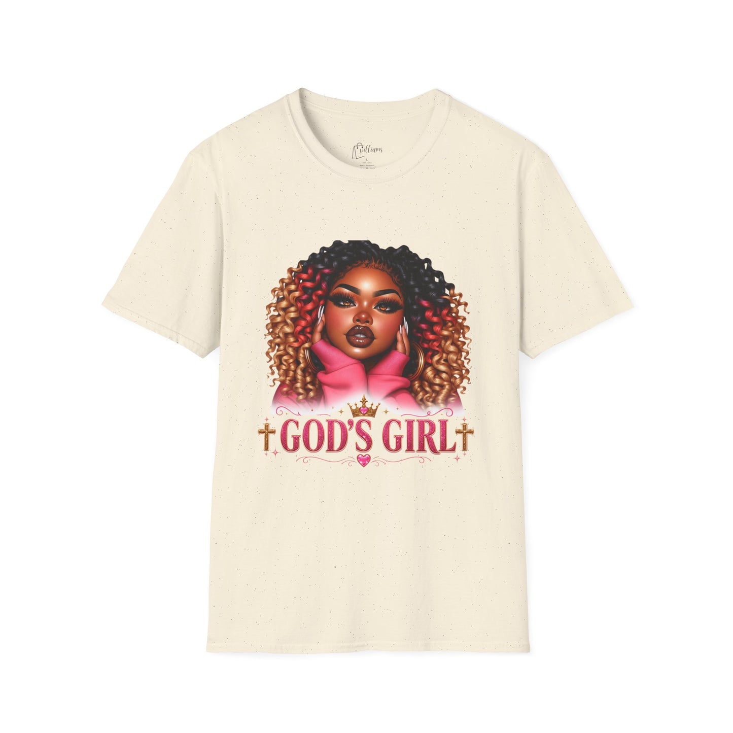 God's Girl Graphic T-Shirt — Afrocentric Faith Tee