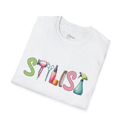 Stylist Tools Graphic T-Shirt — Salon Hairdresser Tee