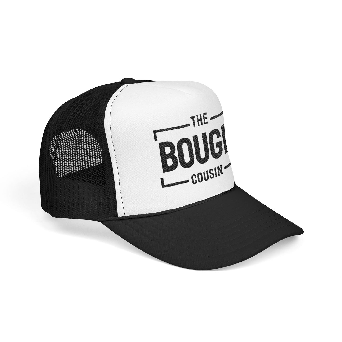 Bougie Foam Trucker Hat — 'The Bougie' Embroidered Mesh Cap
