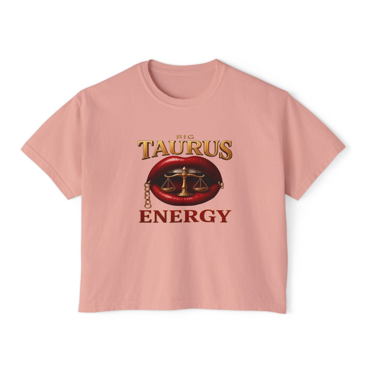 Taurus Energy Women's Boxy Tee - Zodiac Astrology Graphic Tee