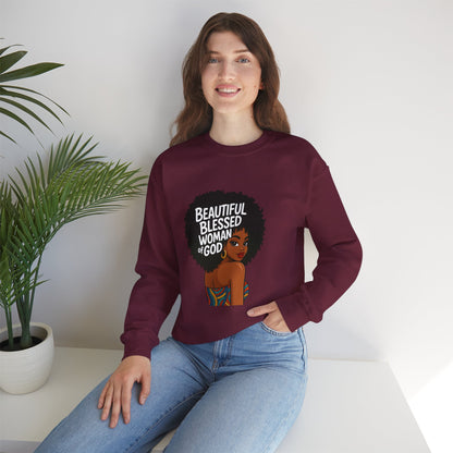 Beautiful Blessed Woman of God Sweatshirt