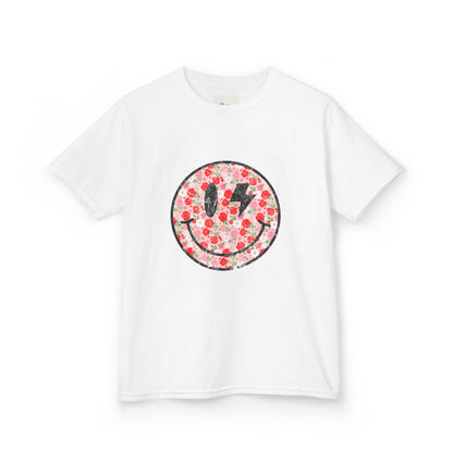 Floral Smiley Graphic Tee
